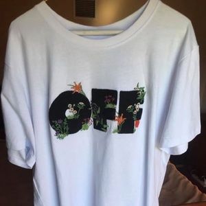 Off-White Floral T shirt